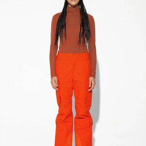 NWT Halfdays Thomas Snowboard Pant - Spritz (orange) - Sz XS Short